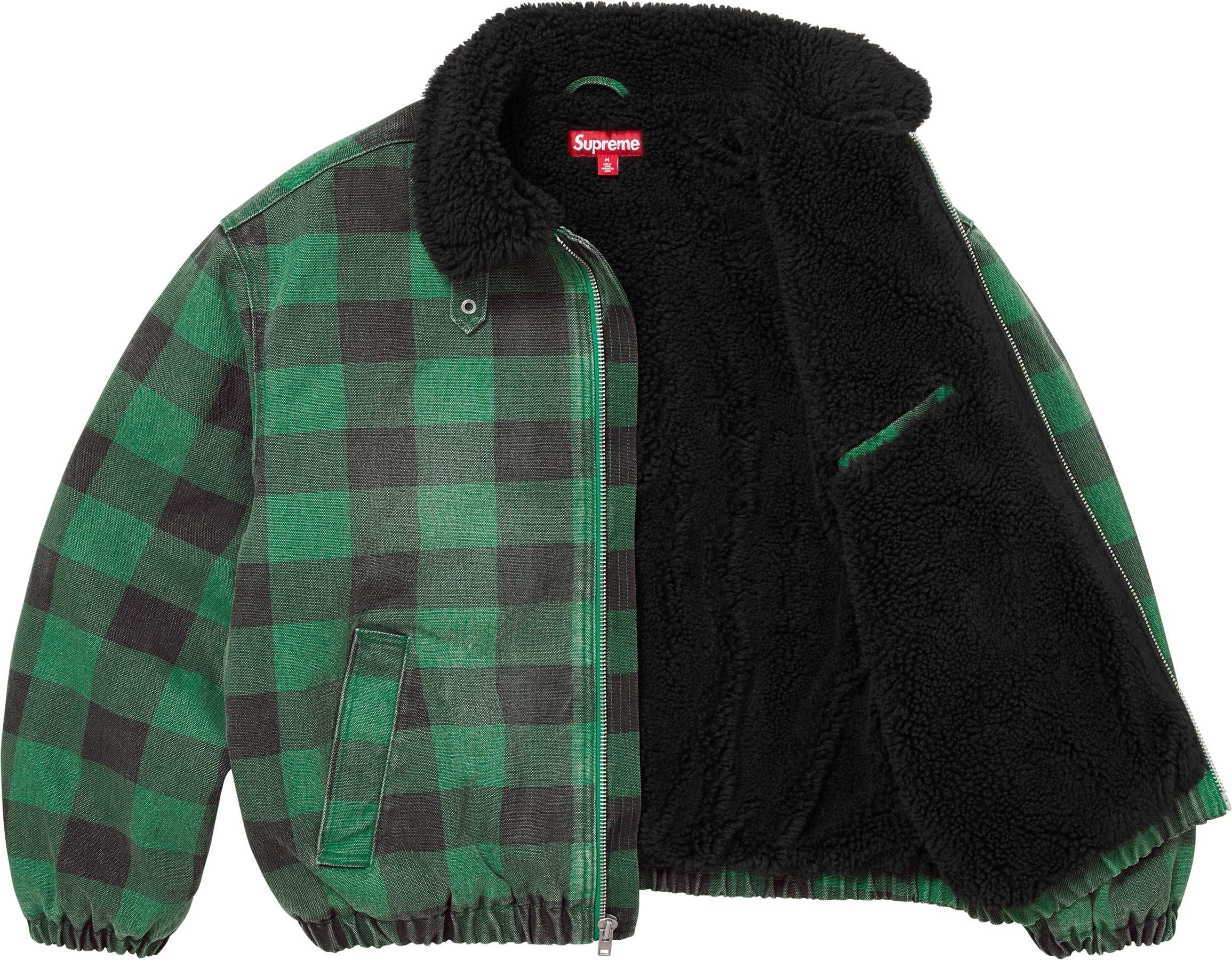 Faux Shearling Lined Bomber Jacket view 23